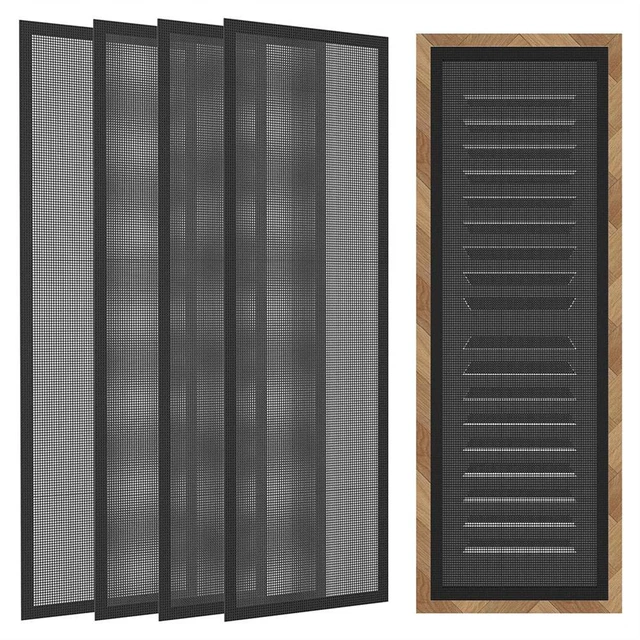 Coperture magnetiche per prese d'aria (confezione da 3), tasca per tenuta completa, coperture per prese d'aria standard da 14 x 30,5 cm, per registratori d'aria standard per pavimenti domestici