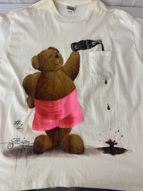 John Solomon Sandridge Coca Cola T-shirt Black Artist Americana 1999. #2