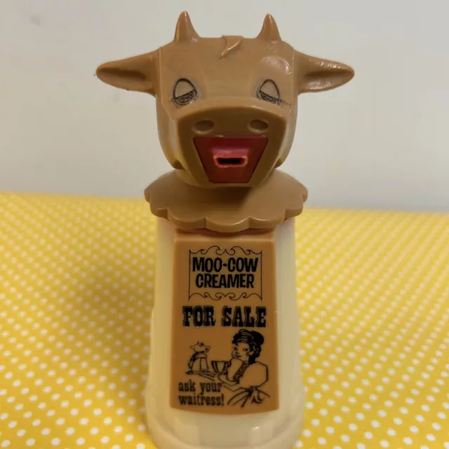 Vintage MOO-COW Creamer “For Sale Ask Your Waitress” Whirley Industries RetroMCM