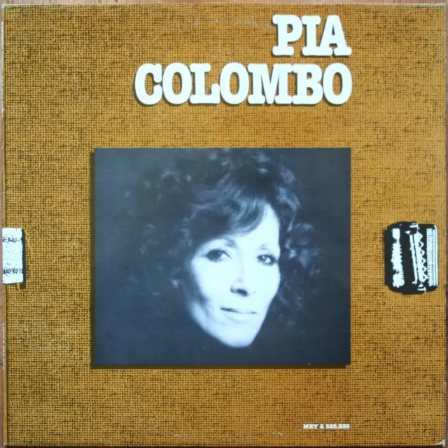 PIA COLOMBO Les Chansons d’Expression Française 33T LP 1974 MEYS 528.236 +INSERT