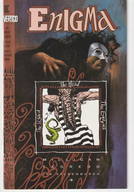 Enigma #1,2,3,4,5,6,7,8 Complete Set/DC Vertigo/Peter Milligan/Duncan Fegredo