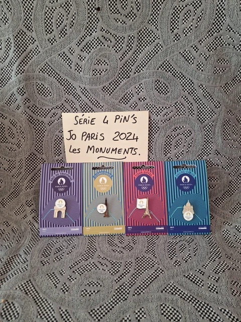 Pin's Collector JO Paris 2024 - Cérémonie D'Ouverture - Neuf