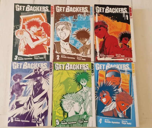 Get Backers Vol. 23 (2008) Tokyopop Anime Manga Paperback Book