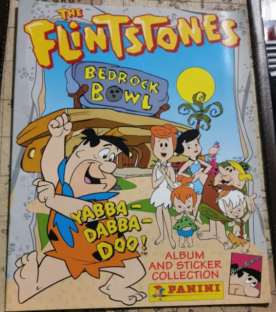 Panini The Flintstones Empty Sticker Album 1994
