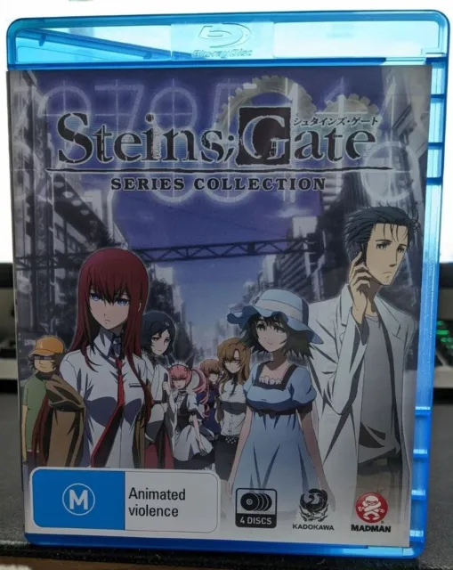 Steins; Gate The Series Collection 4 Disc Region B | BLU RAY VGC | Free Postage