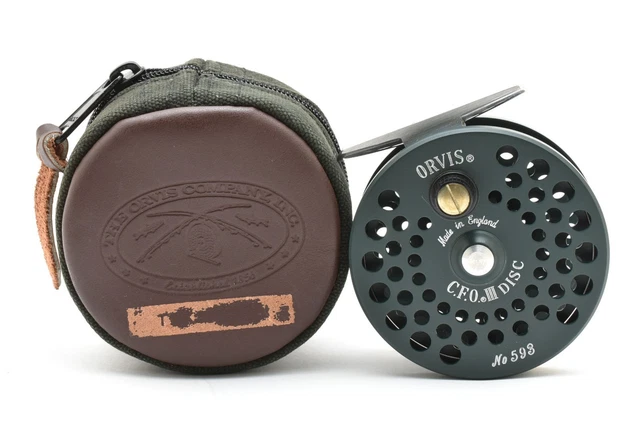 Moulinet Mouche PEUX 75L Avec Deux Bobines Neuves Et Soies - Valisette