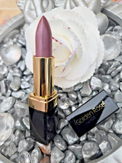 Rouge à Lèvres Golden Rose 105 Rose Nude - Vitamine E - Longue Tenue - 4,2gr - Neuf