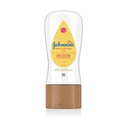 Johnson's Baby Oil Gel Enriched With Shea & Cocoa Butter Baby Massage 6.5 Ounce