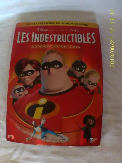 2 Dvd Walt Disney  /  Les Indestructibles Collector /  Losange N°78