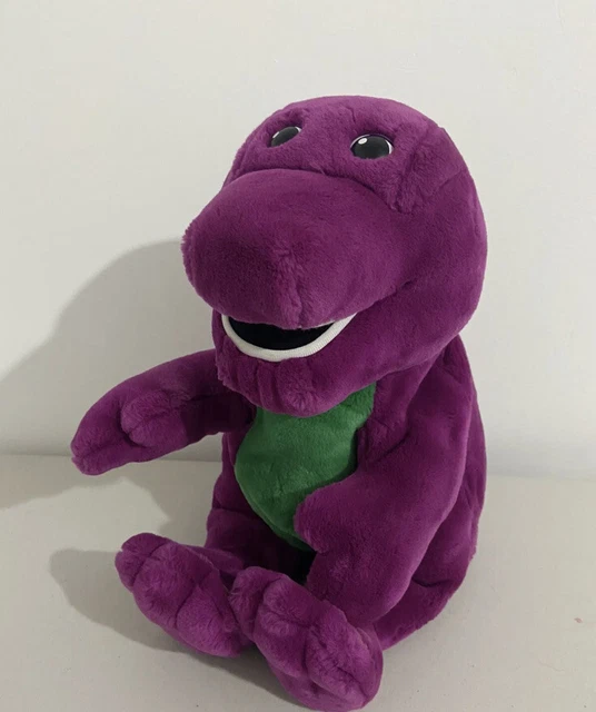 VINTAGE BARNEY THE Dinosaur talking moving Interactive 90s Toy