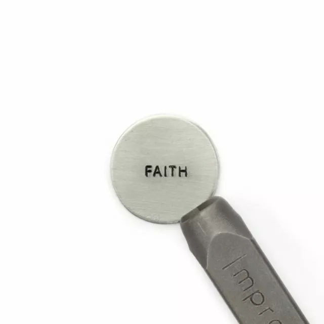 ImpressArt Signature "FAITH" Design Stamp, 6mm for Hand Stamping