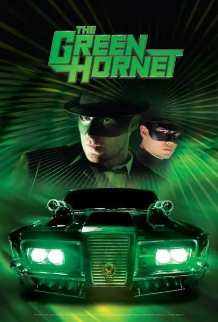 THE GREEN HORNET Movie POSTER 11 x 17 Christoph Waltz, Seth Rogen, D