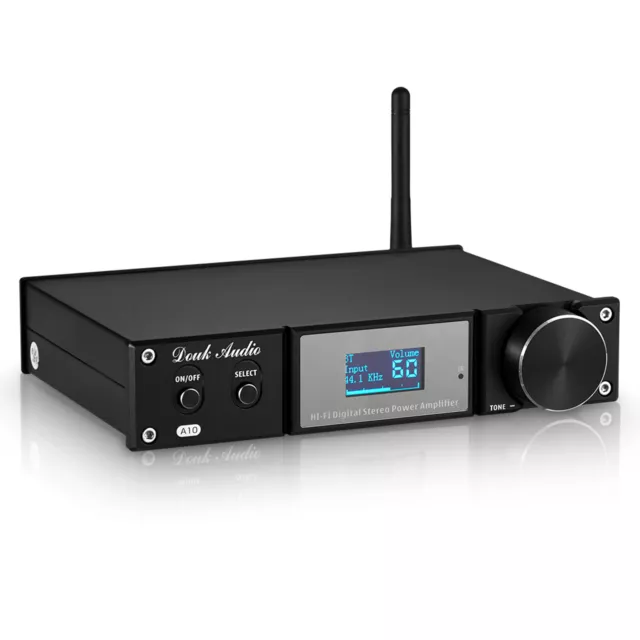 Douk Audio A10 Hi-Fi Bluetooth 5.0 Röhrenverstärker USB DAC SPDIF Amplifier