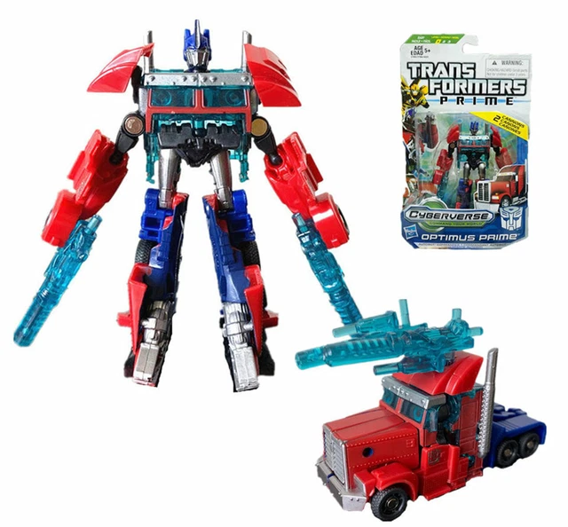 TRANSFORMERS COMMANDER OPTIMUS Prime Cyberverse Action Figure Toy New
