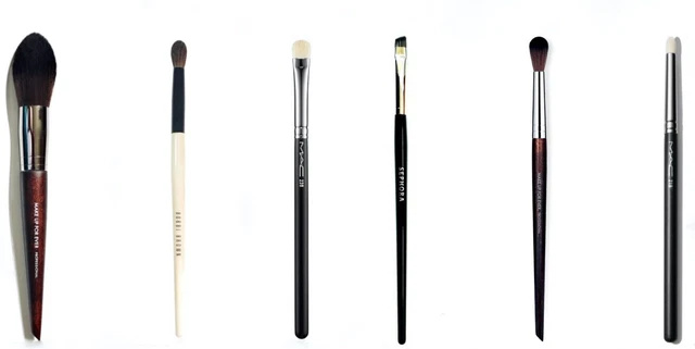 XMAS WholeSALE! 6pc. Makeup Brush Set! Blending, Crease, Diffuse EXPERT finish!