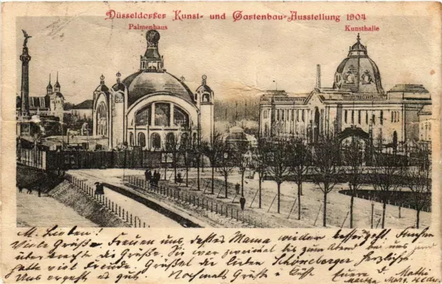 CPA AK Dusseldorf - Kunst u. Gartenbau-Ausstellung - 1904 GERMANY (858740)