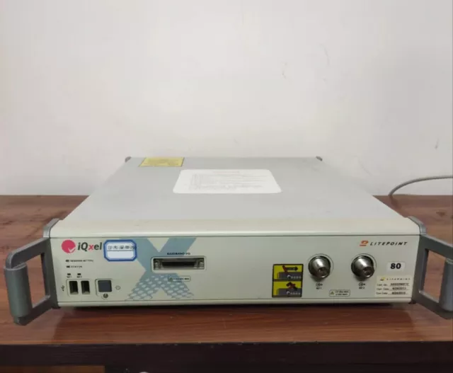 LitePoint_IQxel80: Connectivity Test System Used#L