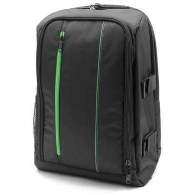 Alpha Gros sac à dos imperméable noir-vert pour Sony Alpha 7s,7R,68,77 II 