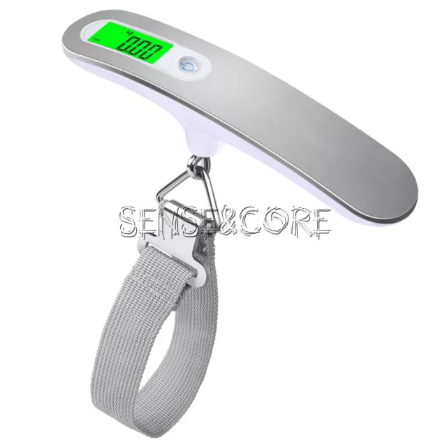 Portable Digital Hanging Luggage Scale Electronic LCD Express Weight Scale 50kg