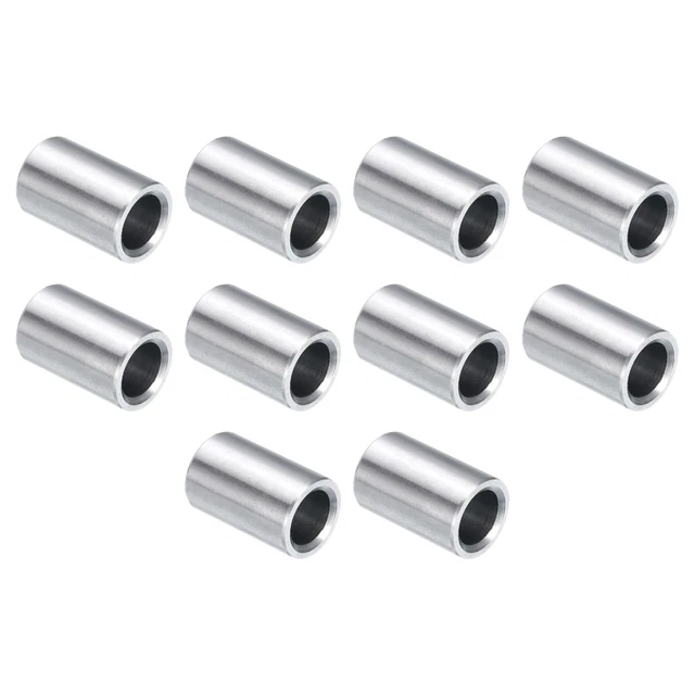 PROTECH 10 Stück Alu Distanzhülsen M3 aus Aluminium 6x3,2x3 Alu Hülsen Abstandshülse Abstandhalter Rohrbuchse Rund Innendurchmesser 3.2mm Länge 3mm PROTECH 10 Stück Alu Distanzhülsen M3 aus Aluminium 6x3,2x3 Alu Hülsen Abstandshülse Abstandhalter Rohrbuchse Rund Innendurchmesser 3.2mm Länge 3mm