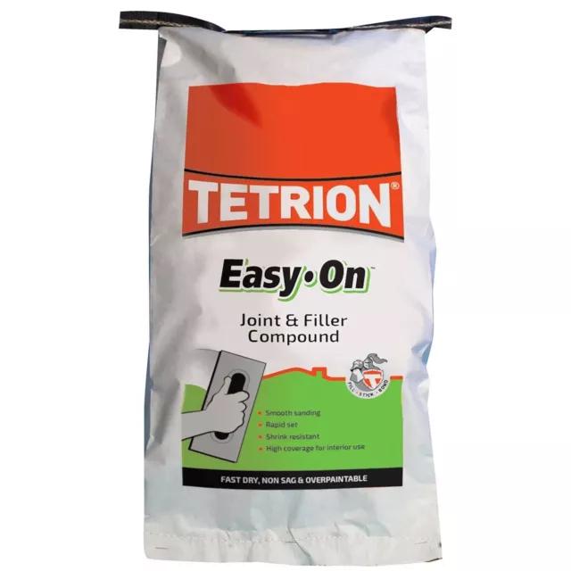 Compuesto de junta y relleno fácil de usar Tetrion 5 kg x 4 3