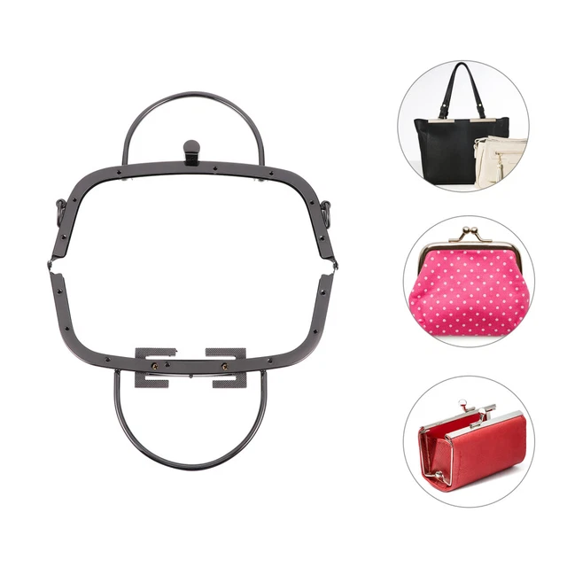 Metal Purse Clasp Metal Clasp Lock Frame Purse Clasp Frame Handbag Handle Clasp