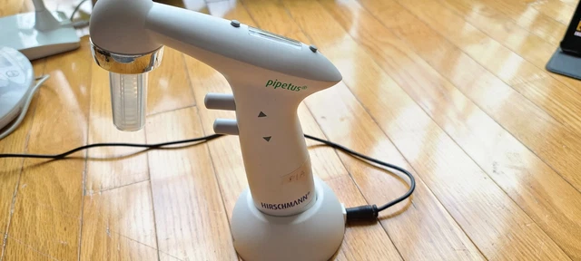 Wireless charging Hirschmann Pipetus Drummond Serological Laboratory Pipettes