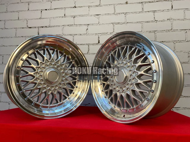 Jantes Alliage Forzza Malm 17 Pouces 8.5J - ET30, 4x100/108, Argent - Neuf En Set De 4