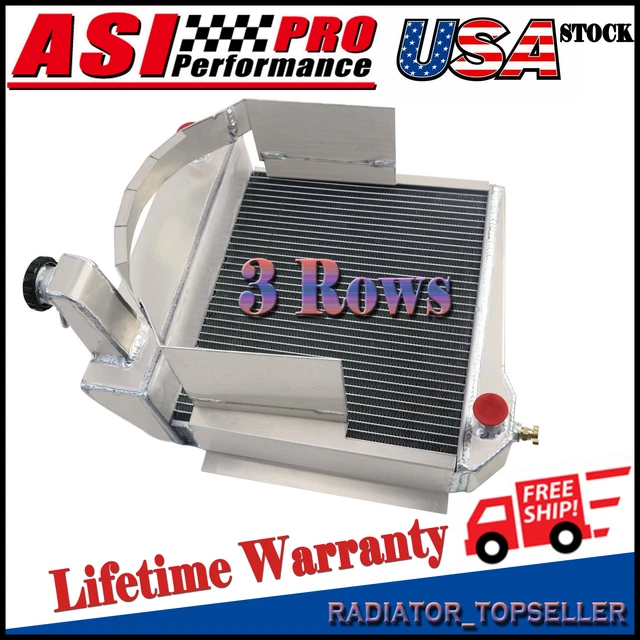 3-Rows Radiator fits 1960-1967 Austin Healey Sprite Bugeye/MG Midget 948 /1098