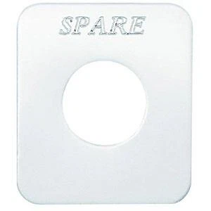Freightliner Chrome Spare Switch Plate Engraved