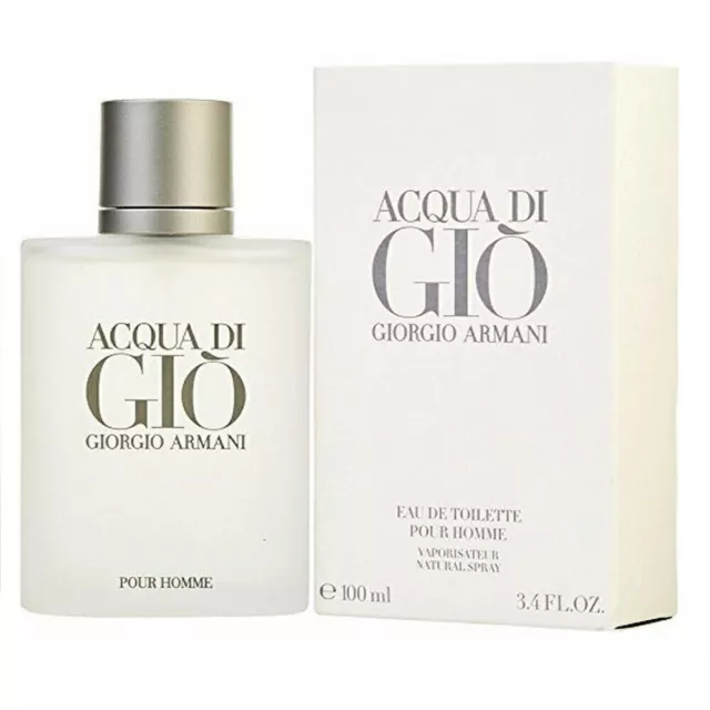 Giorgio Armani Acqua Di Gio 3.4 oz Men's Eau De Toilette Spray Brand New Sealed