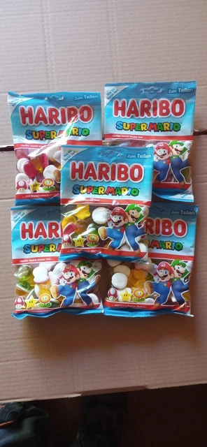 HARIBO SUPER MARIO - Fruchtgummi - Limited Edition - 5 x 175g NEU ...