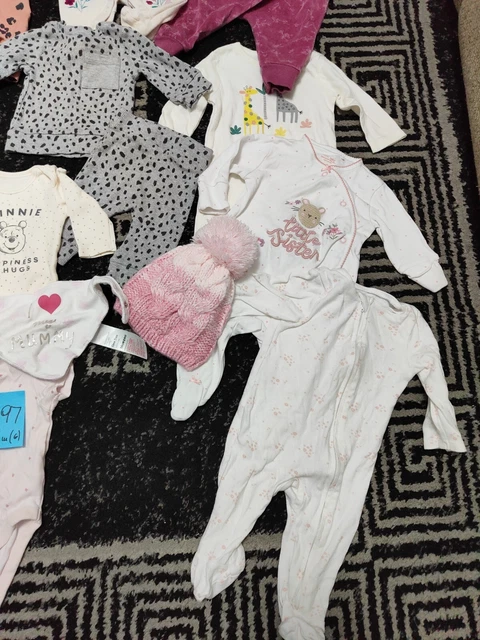 #C97💜 Huge Bundle Of Baby Girl Clothes 0-3-6months NEXT GEORGE DISNEY BLUEZOO 6