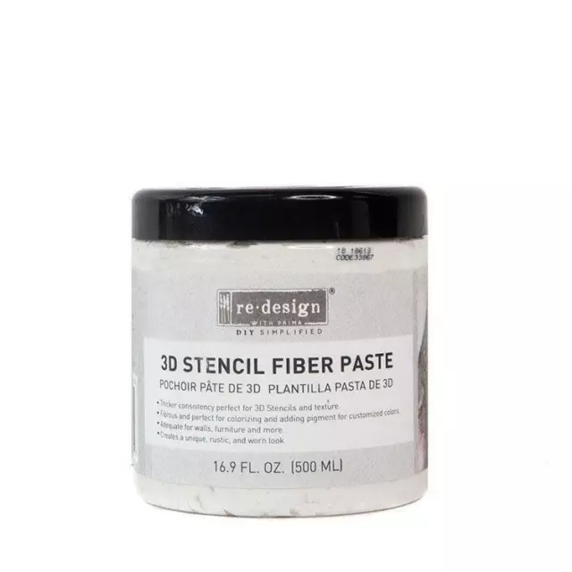 3D Fiber | Stencil Paste | Redesign with Prima