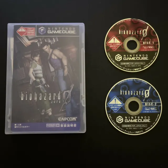 Biohazard 0 Zero - Nintendo GameCube NTSC-J Japan Resident Evil Capcom Game