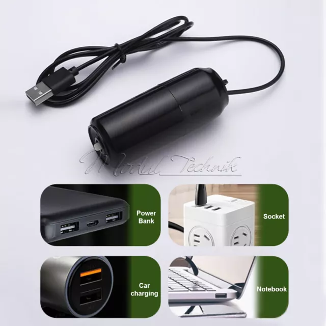 Portable Mini USB Aquarium Fish Tank Oxygen Aeration Air Pump Oxygenator Mute