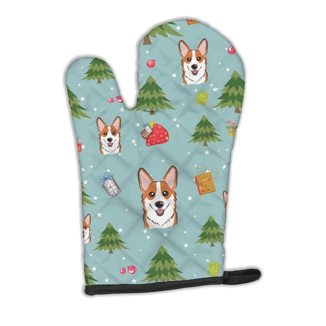 Christmas Red Corgi Oven Mitt BB5043OVMT