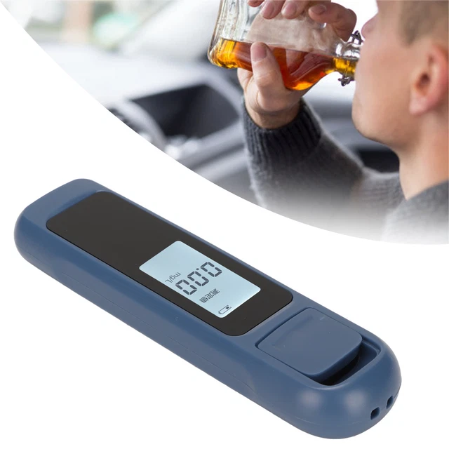 Probador de alcohol compacto portátil sin contacto pantalla LCD digital de alta precisión lo último