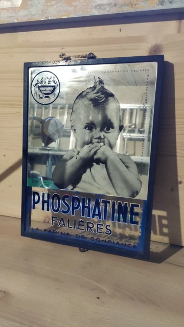 Miroir Publicitaire Ancien Vintage Buisard - Thème Automobile, En Verre - Pièce Rare De Collection