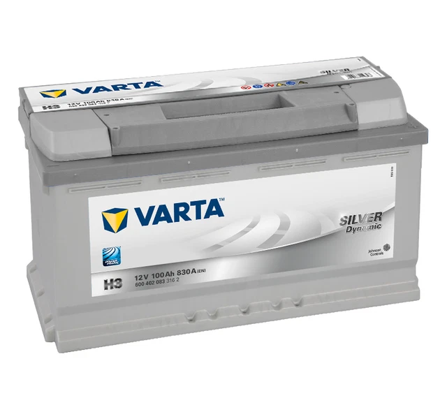 VARTA SILVER H3 Car Battery replace MERCEDES BENZ A0009823308 12V 100AH 830A £129.99 PicClick UK