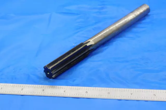 3/4 O.D. HSS CHUCKING REAMER 5/8" SHANK 8 FLUTE .75 .7500 ONSIZE 19 mm