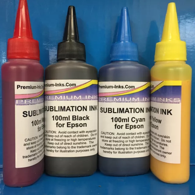 DPD Delivery 400ml Sublimation Refill Ink For Epson Expression Workforce Non OEM