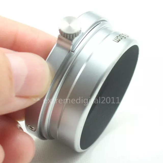 Round Metal Lens Hood for Leica Leitz M39 Elmar 3.5cm 35mm f3.5 1:3.5 Lens