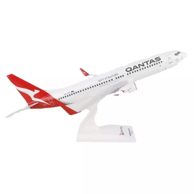 Skymarks Höchst Detaillierte Qantas B737-800 Neu Lackierung 1/130 Kalk Flugzeug