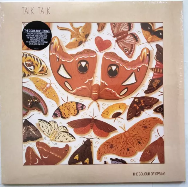 Talk Talk The Colour Of Spring 180g reissue LP Album vinyl record + DVD 2014