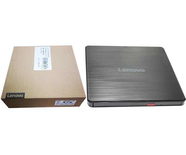 Lenovo BP55N USB Portable 6X External Blu-ray / DVD Burner - for PC and Mac