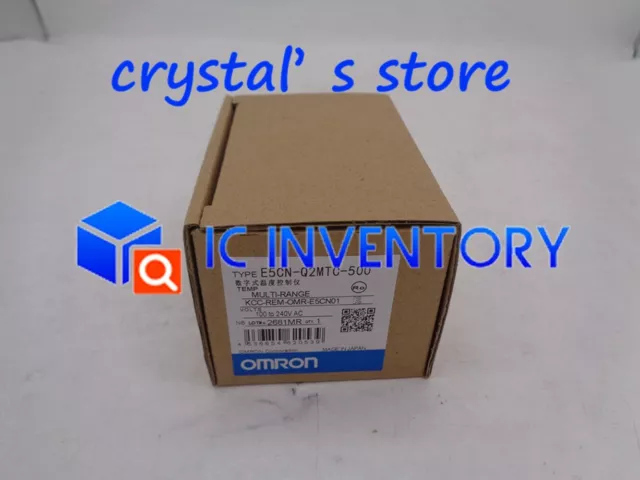 1PCS OMRON Controller E5CN-Q2MTC-500 100-240V NEW IN BOX