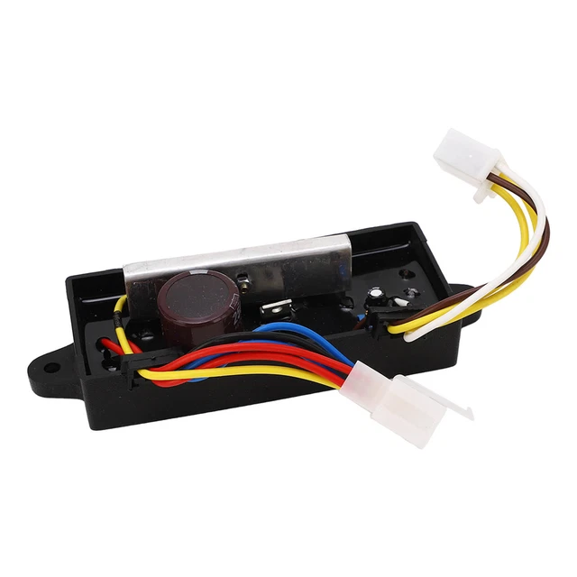 Generator Voltage Regulator AVR 6 Wires Single Phase 250V 470UF Automatic Voltage Regulator For 3kw 5kw Generator Set