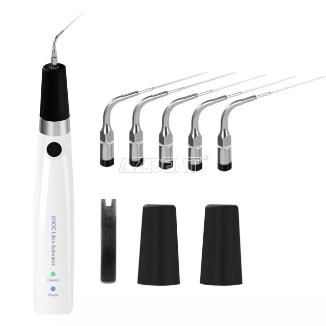 Dental Endo Ultrasonic Ultra Activator Handpiece Irrigator 6 tips Cordless