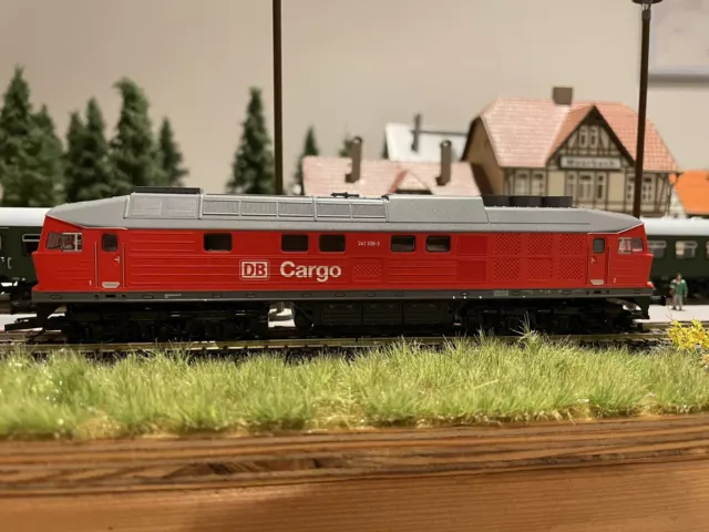 Diesellok, BR 241, "Ludmilla" DB Cargo, Roco, analog, Spur TT (1:120), gebraucht